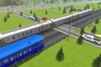 Train Driving Simulator 2017 : Train Racing New Screen Shot 3