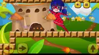 Ladybug Run Hero Adventures World! Screen Shot 1