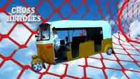 Tuk Tuk Limo Rickshaw Drive Impossible Track Stunt Screen Shot 2