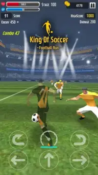 King Of Soccer : Football run Screen Shot 1