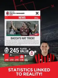 AC Milan Fantasy Manager 2017 Screen Shot 2