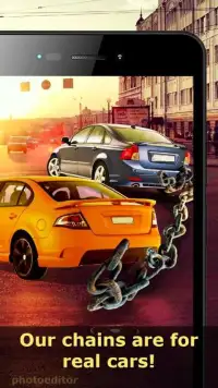 Chained Cars Photo Editor - Connect anything Screen Shot 2