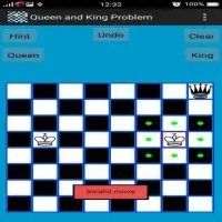 Chess Queen and King Problem Screen Shot 5