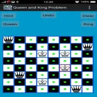 Chess Queen and King Problem Screen Shot 0