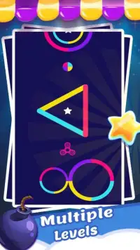 Color Fidget Spinner To Switch Screen Shot 0