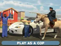 Police Horse Chase -Crime Town Screen Shot 0