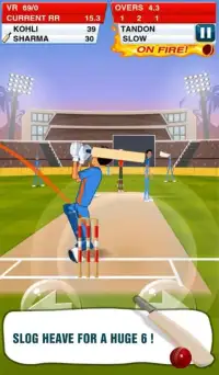 Stick Cricket Virat and Rohit Screen Shot 1