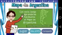 Juego del Mapa de Argentina Screen Shot 2