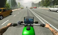 Russian Moto Traffic Rider 3D Screen Shot 4