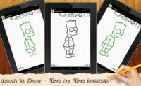 Learn to Draw Guys of Simpsons Family Screen Shot 6