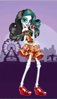 Monsters Girls Style Fashion Dress Up Game Screen Shot 4
