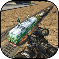 Air Train Shooter Attack 3D Critical FPS Shooting
