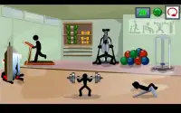 Stickman in the Gym Screen Shot 3