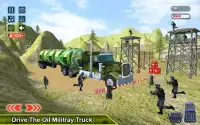 Army Oil Truck Driving 3D Screen Shot 4