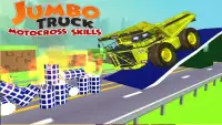Big Truck mmx Uphill Top stunt Screen Shot 7