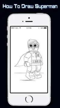 Как рисовать SuperHeroes Lego Screen Shot 2