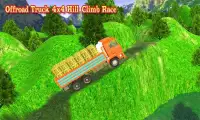 Monster Cargo Truck Offroad Driving Game Screen Shot 3