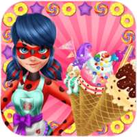 Ladybug Ice Cream Maker-Cooking Game