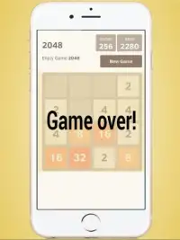2048 Free Puzzle Brain Games Screen Shot 1