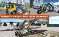 Airplane Bike Transport 2017 – Cargo Simulator Screen Shot 7