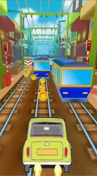 Subway Super Mr-Bean Car Adventure Screen Shot 2