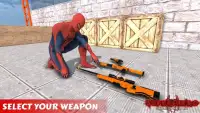 Spider Hero Training Counter Mafia Screen Shot 10