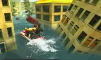 Flood Relief Jet Ski Life Guard 3d: Rescue Mission Screen Shot 3