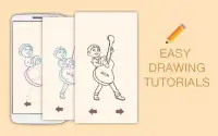 Draw Drawings Family Legends of Coco Screen Shot 0