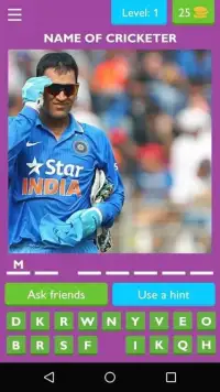 Guess Cricket Player Names Screen Shot 5