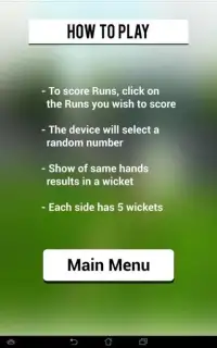 Hand Cricket 2 Screen Shot 1