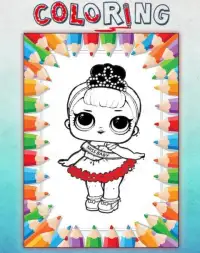 How To Color LOL Doll Surprise -New lol doll games Screen Shot 6