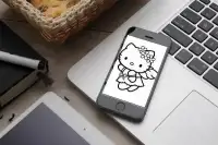 How to Draw Hello Kitty Character Screen Shot 0