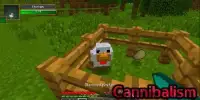 Cannibalism Mod for Minecraft Screen Shot 2