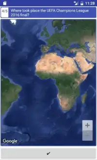 Planet Earth Map Quiz Screen Shot 3