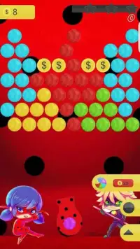 Loli Ladybug Bubble Game Screen Shot 4