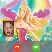 Call From Barbe Princess Calling Game Screen Shot 0