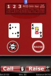 Red Dog Poker Screen Shot 3