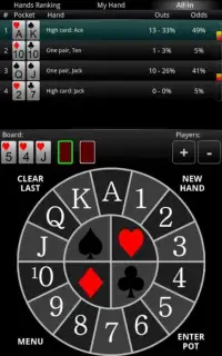 PrOKER: Poker Odds Calc FREE Screen Shot 3
