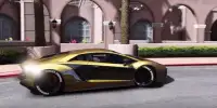 Supercar Aventador Driving 3D Screen Shot 7