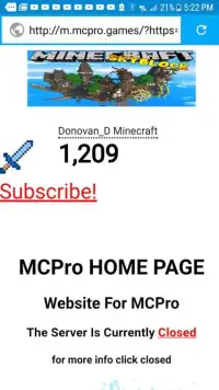 MCPro - WebApp Screen Shot 0