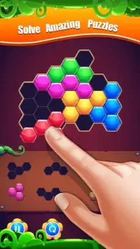 Blocks Hexa - puzzle maker Screen Shot 1