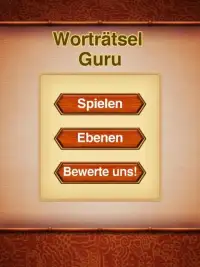 Wörter Guru - Worträtsel suchen auf Deutsch Screen Shot 3
