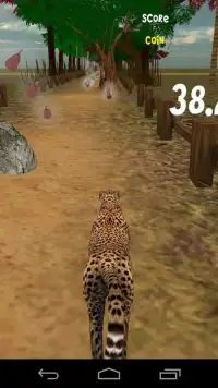 Animal Run :Cheetah 3D Screen Shot 2