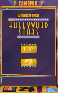 Words Search : Hollywood Stars Screen Shot 0