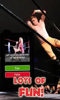 Pro Wrestling Quiz - Body Slams True False Trivia Screen Shot 1