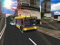 Schoolbus Driver 3D SIM : Drive and Park The Bus Screen Shot 2