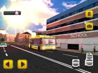 Schoolbus Driver 3D SIM : Drive and Park The Bus Screen Shot 3