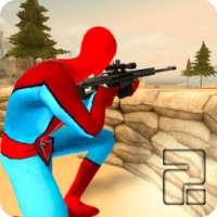 Spider vs Gangster Sniper Shooting