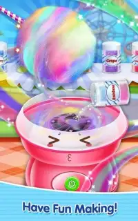 Cotton Candy Food Maker Game Screen Shot 2
