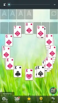 Solitaire: Spring Green Screen Shot 1